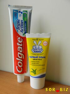 Зубная паста – уход за зубами