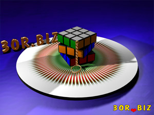Брелок кубик Рубика 3×3×3